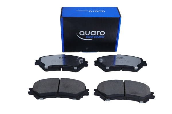 set placute frana,frana disc QUARO SILVER CERAMIC QP7137C