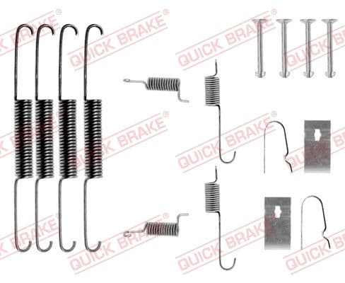 Set accesorii, sabot de frana QUICK BRAKE 105-0664