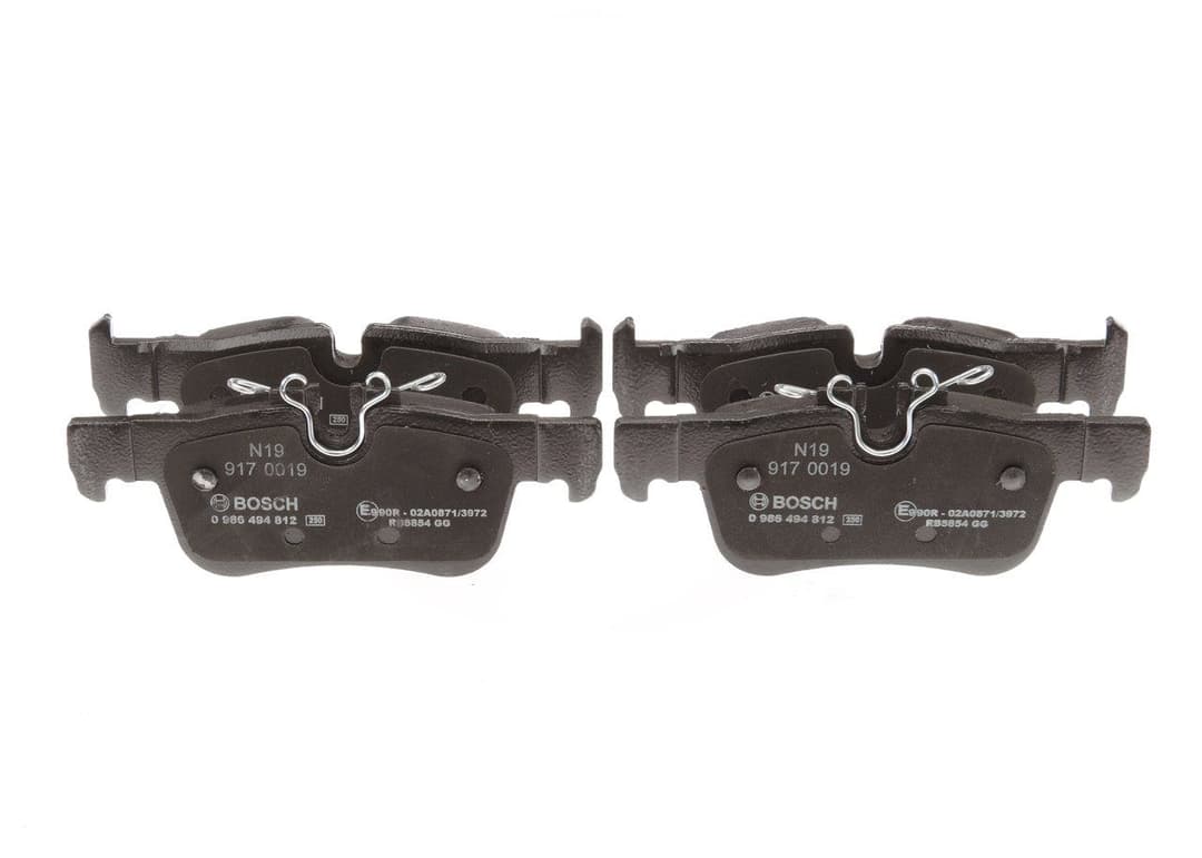 set placute frana,frana disc BOSCH 0 986 494 812