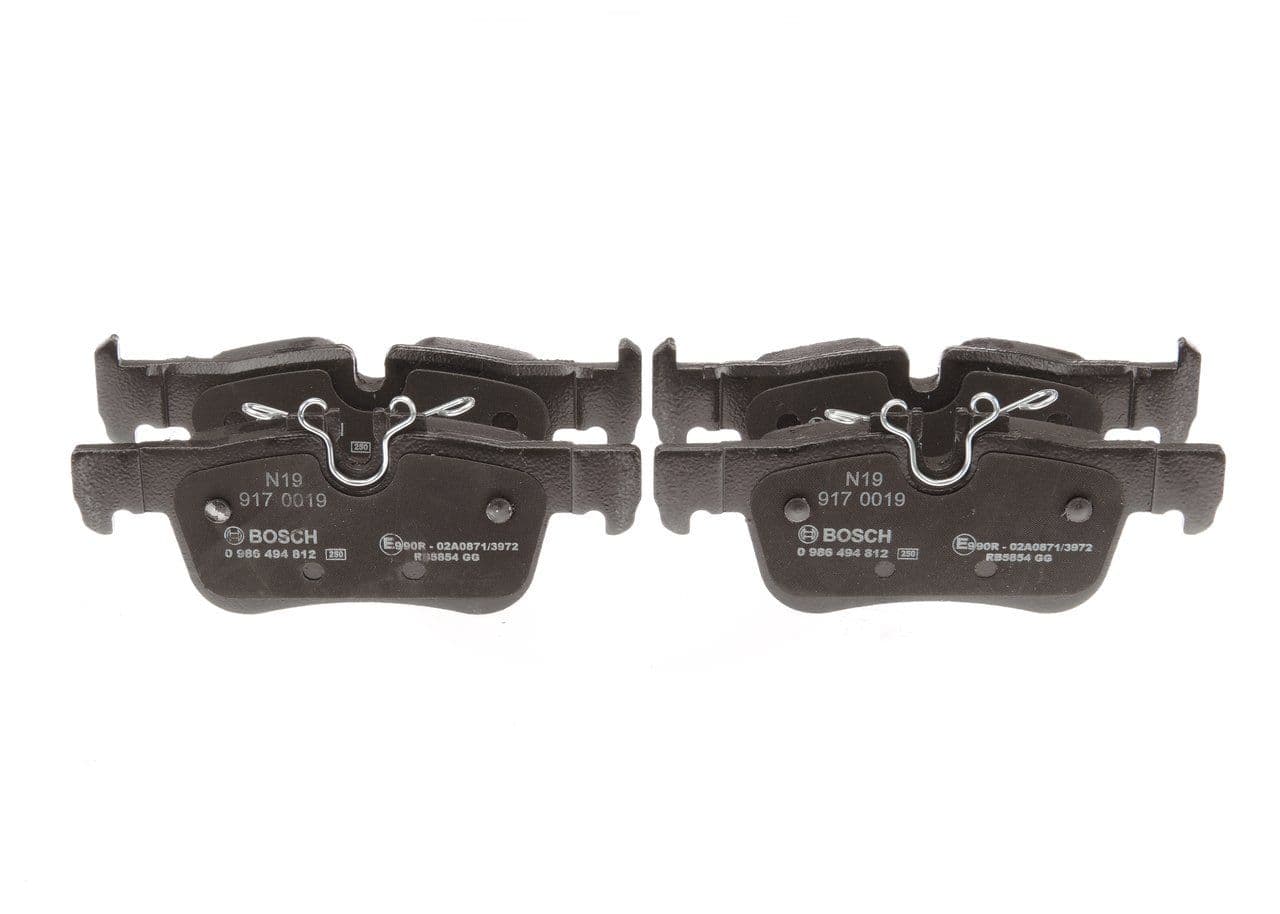 set placute frana,frana disc BOSCH 0 986 494 812