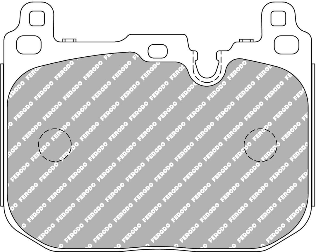 set placute frana,frana disc FERODO FCP4611Z