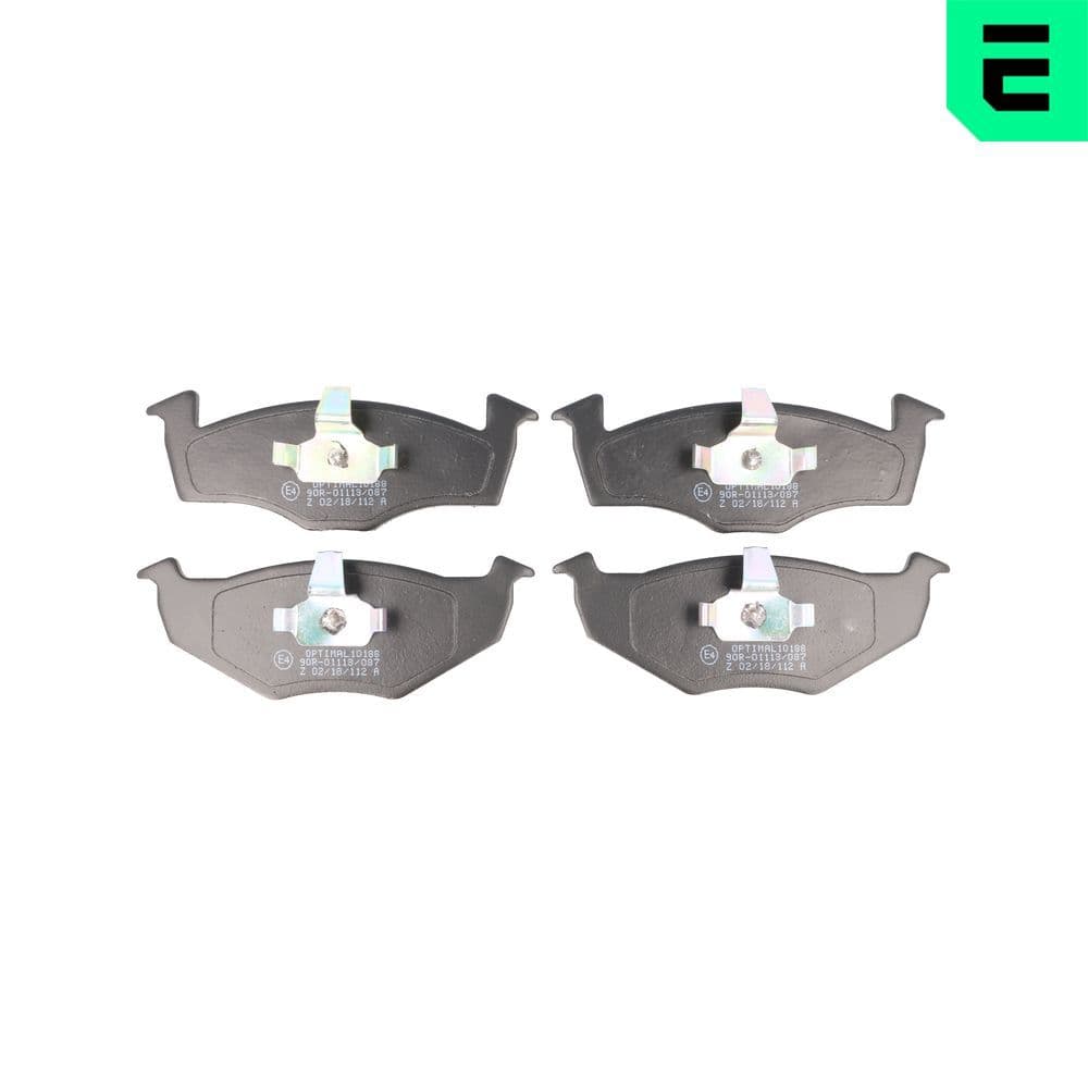 set placute frana,frana disc OPTIMAL BP-10188