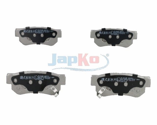 set placute frana,frana disc JAPKO 51H04