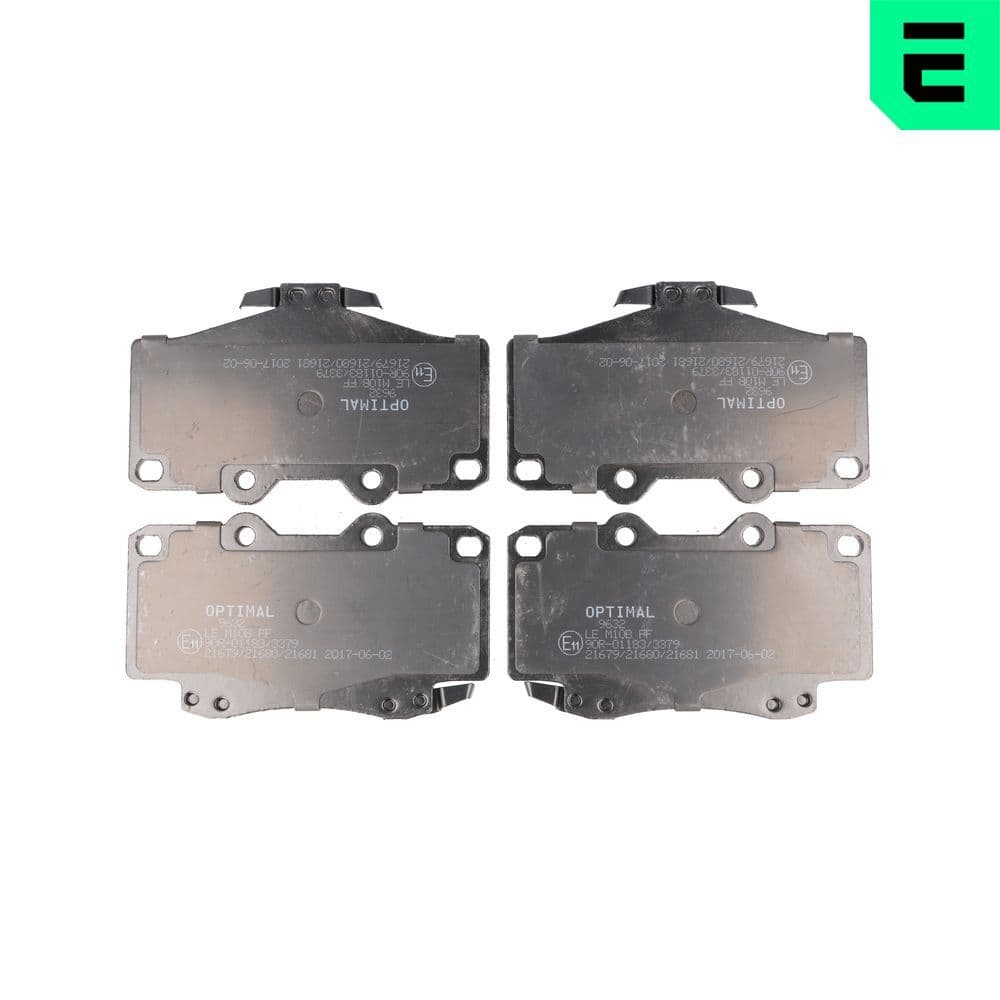 set placute frana,frana disc OPTIMAL BP-09632