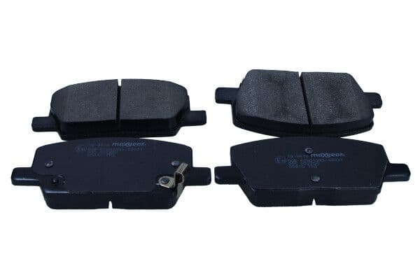 set placute frana,frana disc MAXGEAR 19-3879