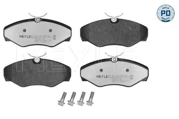 set placute frana,frana disc MEYLE -PD: Advanced performance and design. 025 230 9918/PD