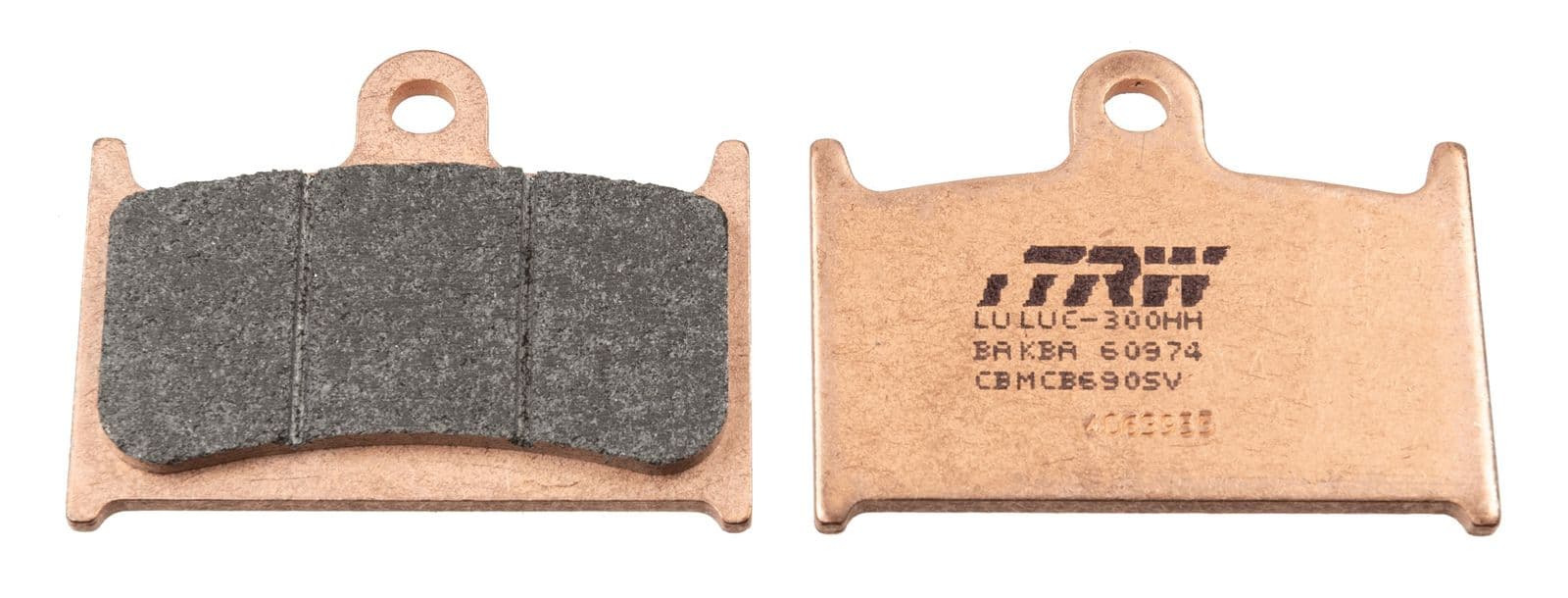 set placute frana,frana disc TRW MCB690SV