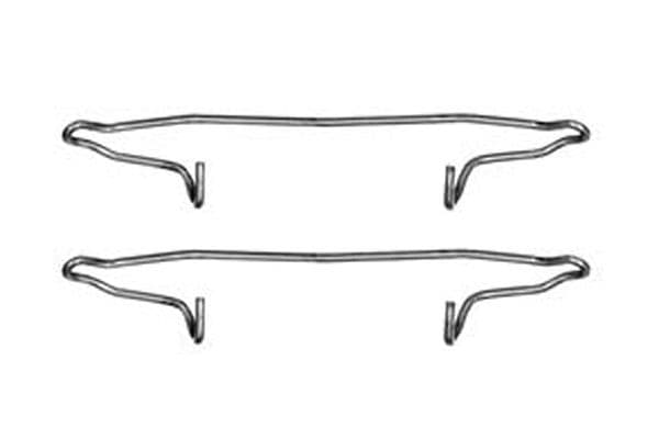 Set accesorii, placute frana TRW PFK300