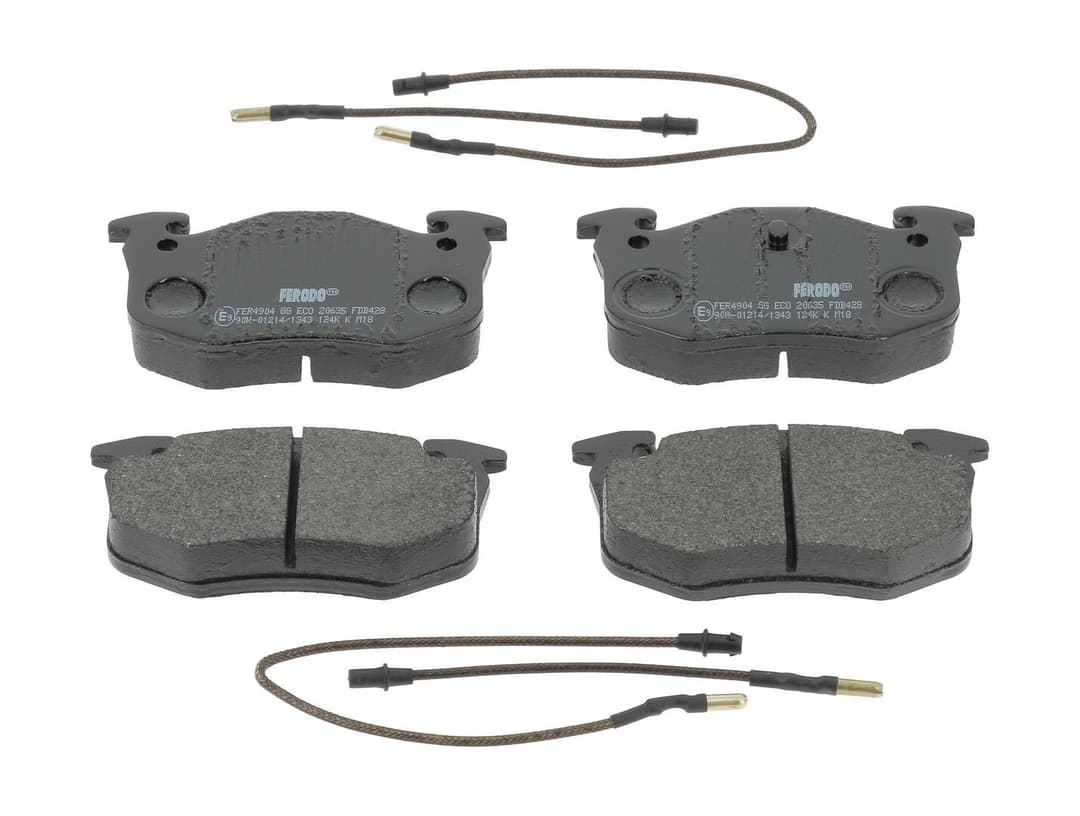 set placute frana,frana disc FERODO PREMIER ECO FRICTION FDB428B