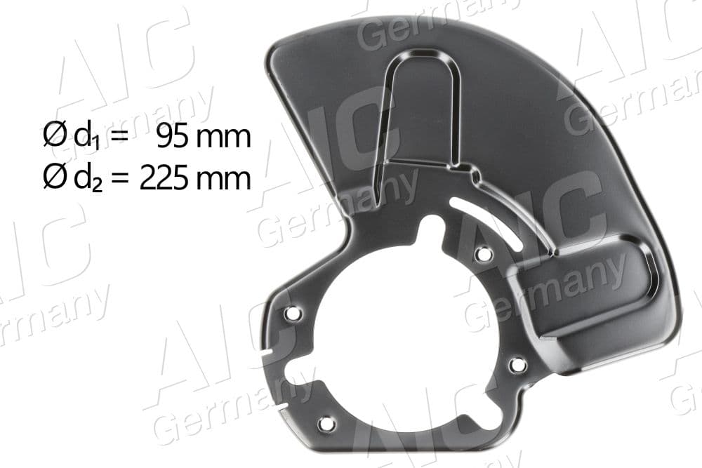 protectie stropire,disc frana AIC Calitatea originală 55973