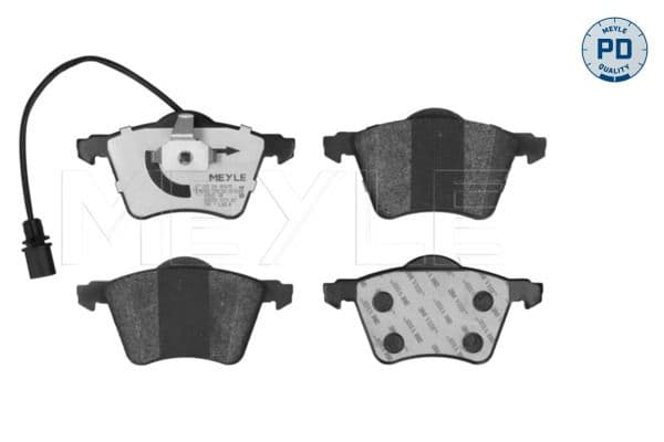 set placute frana,frana disc MEYLE -PD: Advanced performance and design. 025 234 1819/PD