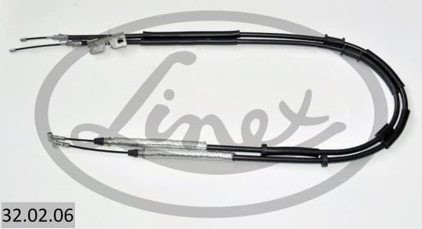Cablu, frana de parcare LINEX 32.02.06