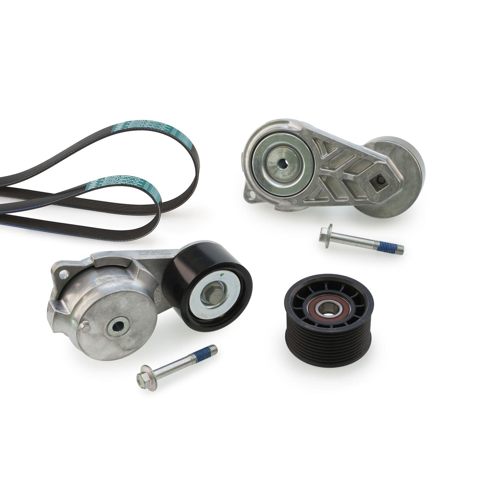 Set curea transmisie cu caneluri GATES FleetRunner™ Micro-V® K028PK1525HD