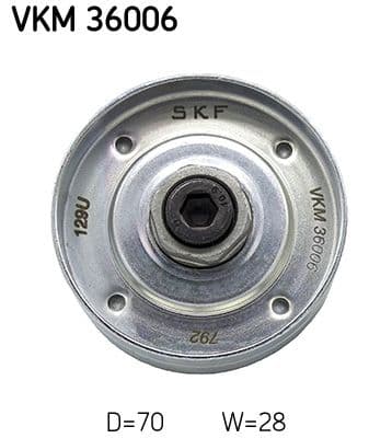 Rola ghidare/conducere, curea transmisie SKF VKM 36006
