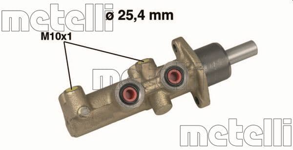 Pompa centrala, frana METELLI 05-0481