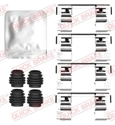 Set accesorii, placute frana QUICK BRAKE 109-0147