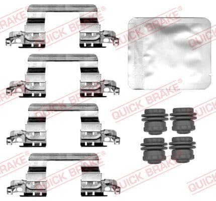 Set accesorii, placute frana QUICK BRAKE 109-0187