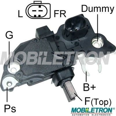 Regulator, alternator MOBILETRON VR-B300