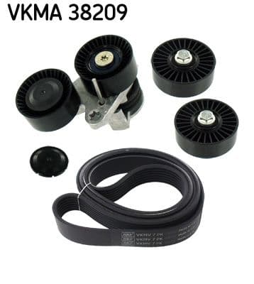 Set curea transmisie cu caneluri SKF VKMA 38209