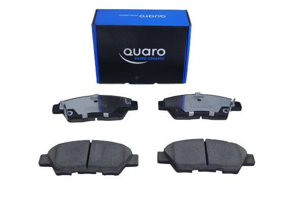 set placute frana,frana disc QUARO SILVER CERAMIC QP7488C