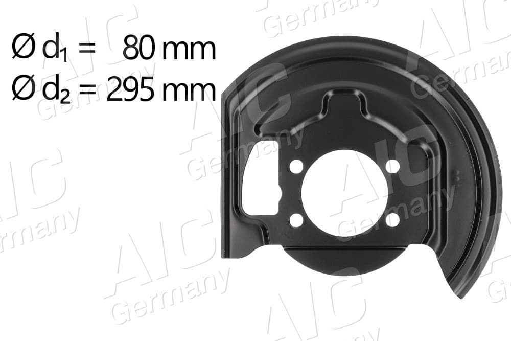 protectie stropire,disc frana AIC Calitatea originală 58191