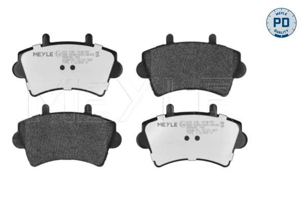 set placute frana,frana disc MEYLE -PD: Advanced performance and design. 025 236 1318/PD