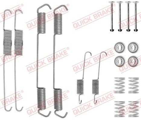 Set accesorii, sabot de frana QUICK BRAKE 105-0689