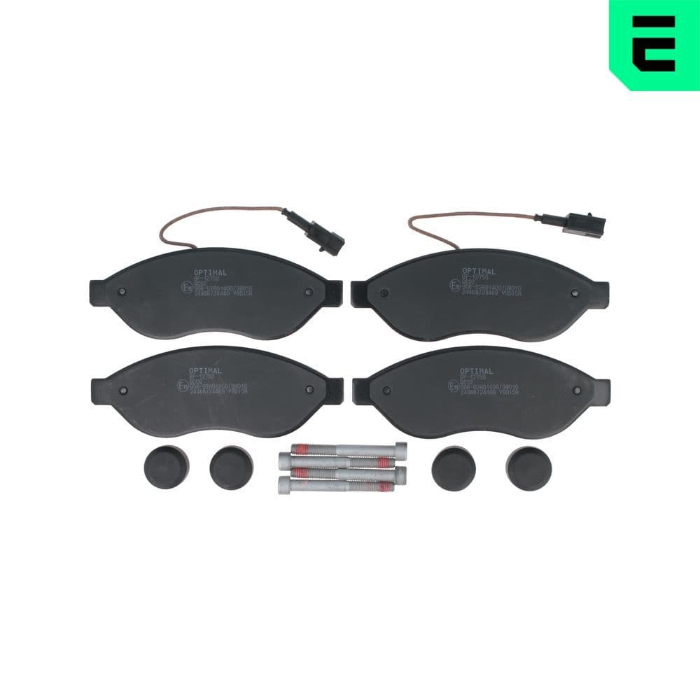 set placute frana,frana disc OPTIMAL BP-12750