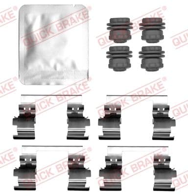 Set accesorii, placute frana QUICK BRAKE 109-0096