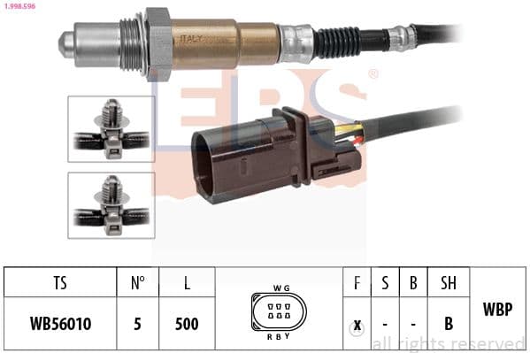 Sonda Lambda EPS 1.998.596