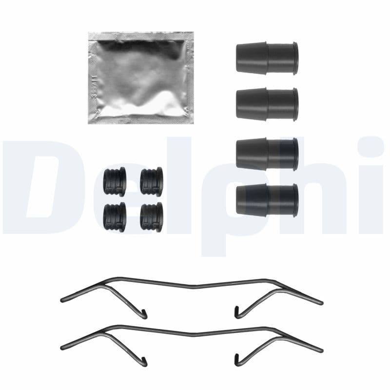 Set accesorii, placute frana DELPHI LX0717