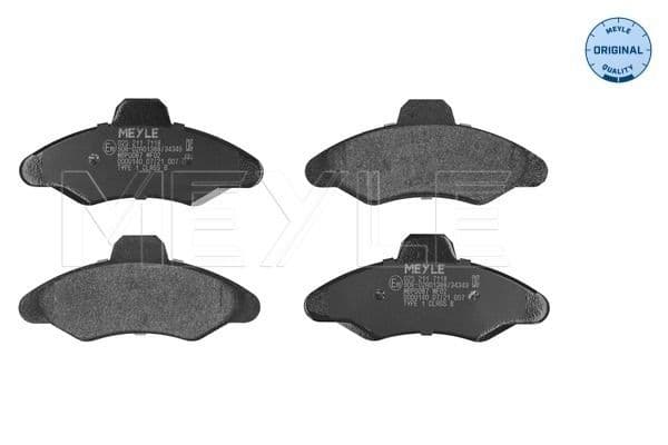 set placute frana,frana disc MEYLE -ORIGINAL: True to OE. 025 211 7118