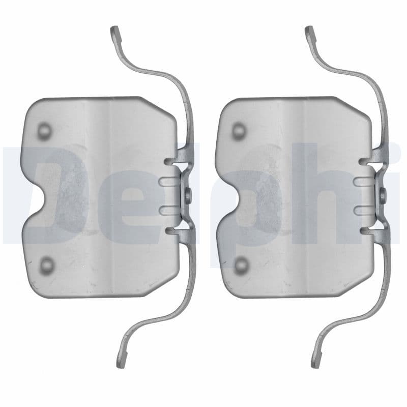 Set accesorii, placute frana DELPHI LX0504
