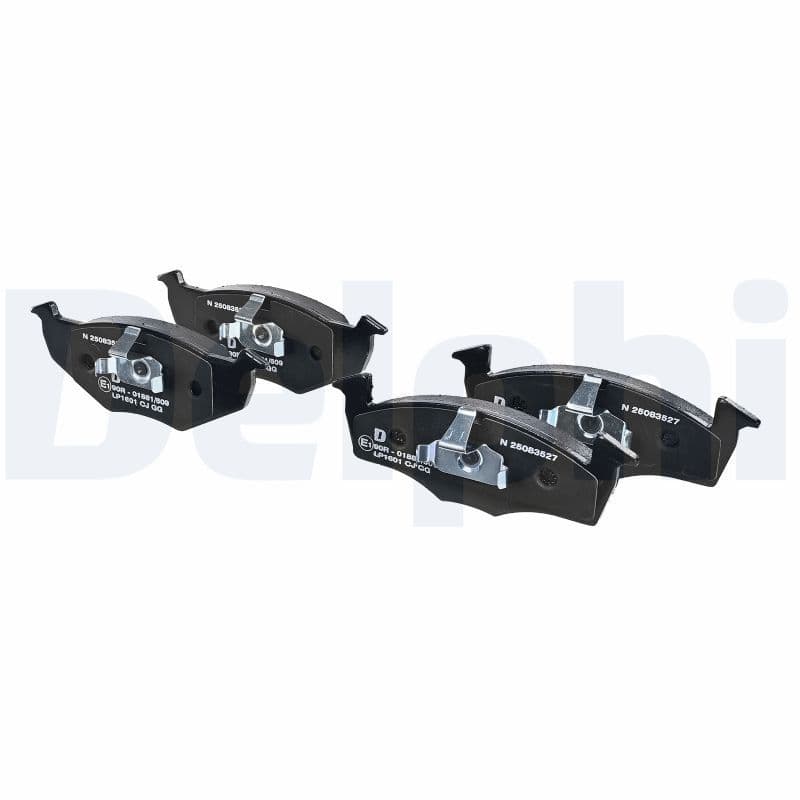 set placute frana,frana disc DELPHI LP1601