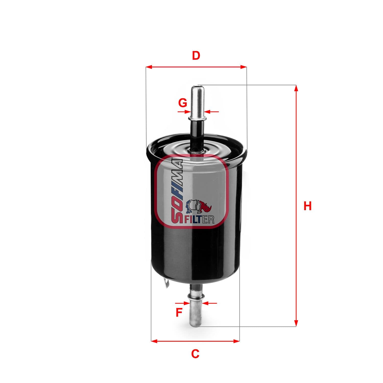 filtru combustibil SOFIMA S 1843 B