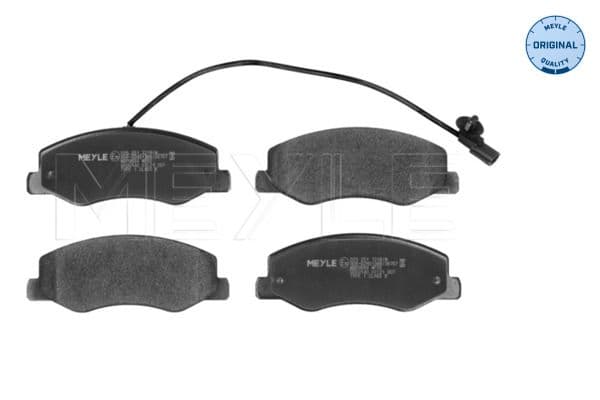 set placute frana,frana disc MEYLE -ORIGINAL: True to OE. 025 251 7218/W
