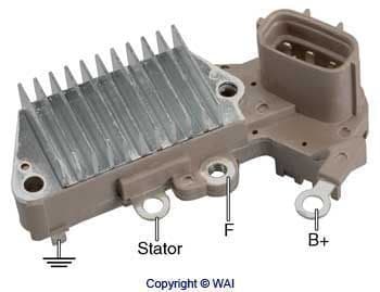 Regulator, alternator WAI IN453