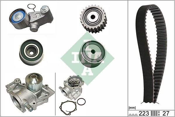 Set pompa apa + curea dintata Schaeffler INA 530 0426 30