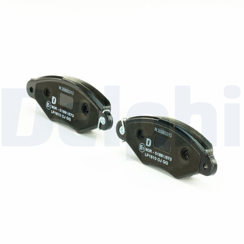 set placute frana,frana disc DELPHI LP1610