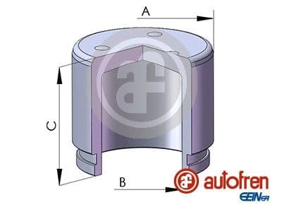 Piston, etrier frana AUTOFREN SEINSA D02553
