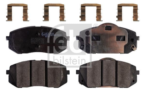set placute frana,frana disc FEBI BILSTEIN 116410