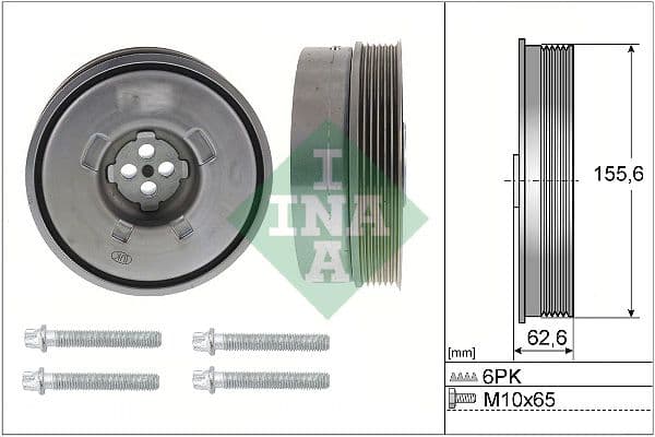 Fulie curea, arbore cotit Schaeffler INA 544 0501 20