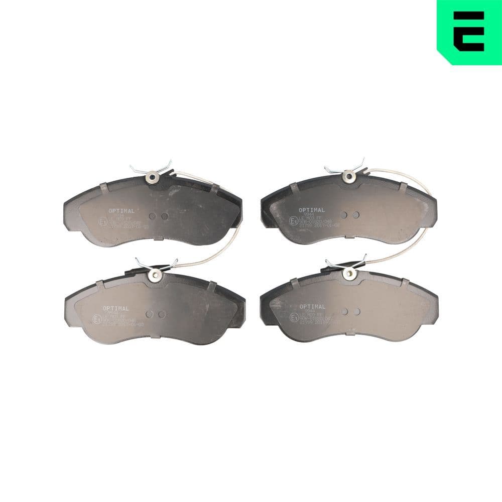 set placute frana,frana disc OPTIMAL BP-09944