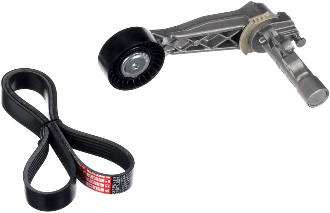 Set curea transmisie cu caneluri GATES Micro-V® UNIQUE FIT K016PK903XS