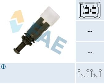 Comutator lumini frana FAE 24895