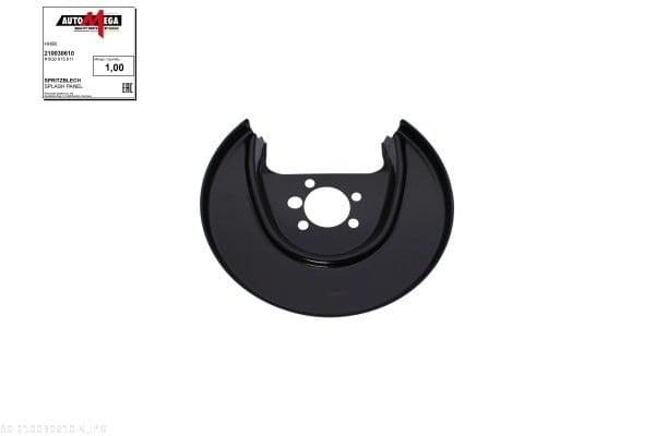 protectie stropire,disc frana AUTOMEGA 210030610