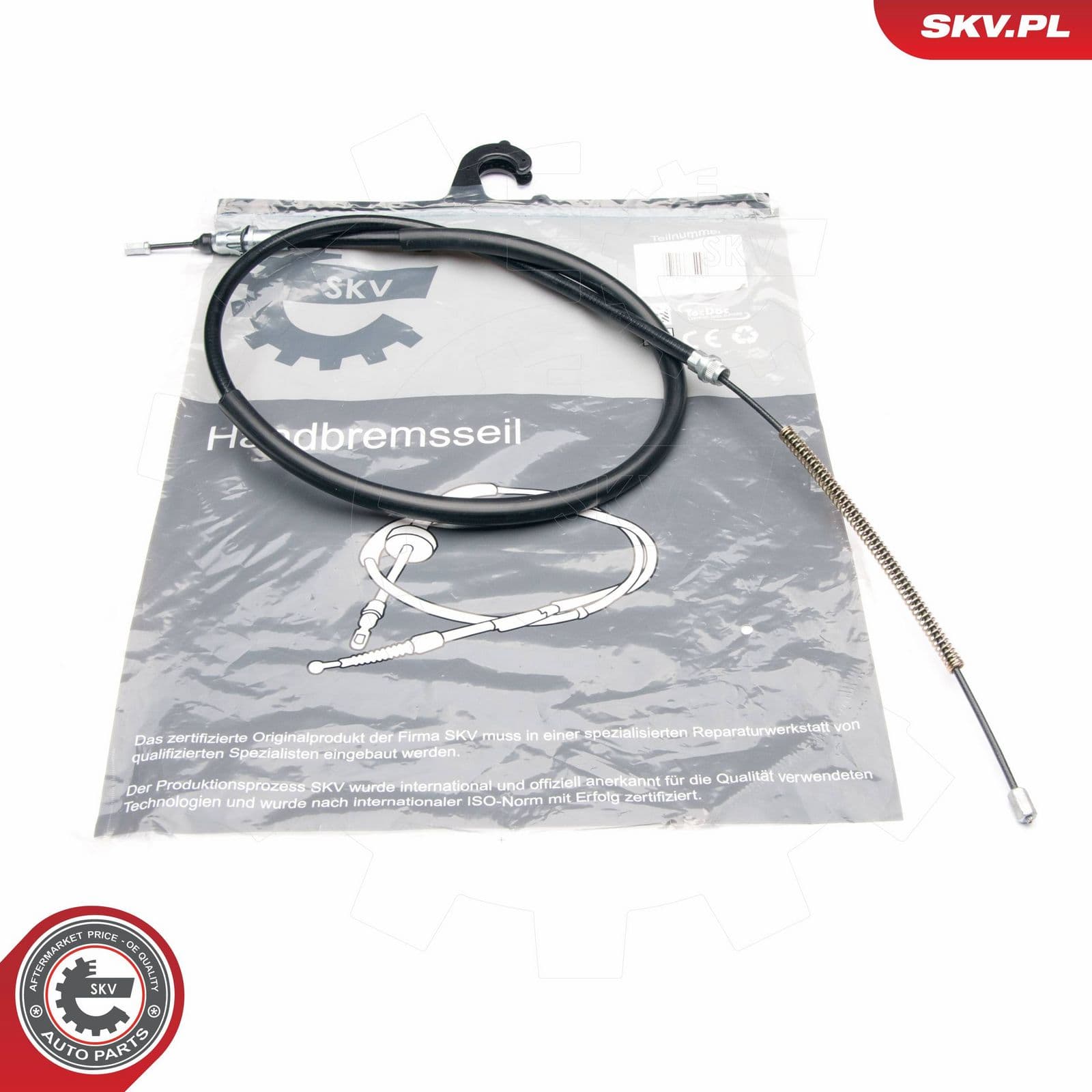 Cablu, frana de parcare ESEN SKV 25SKV436