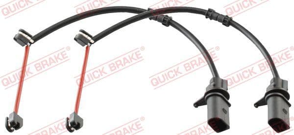 senzor de avertizare,uzura placute de frana QUICK BRAKE WS 0394 A