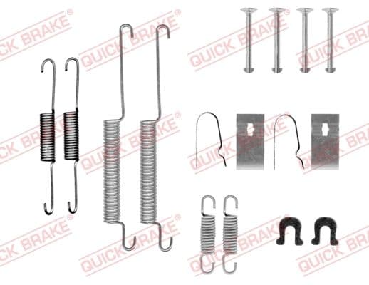 Set accesorii, sabot de frana QUICK BRAKE 105-0668