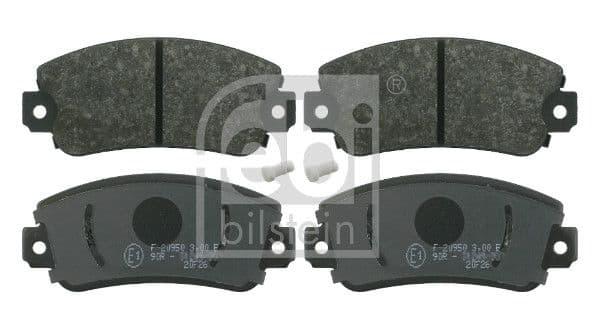 set placute frana,frana disc FEBI BILSTEIN 16077